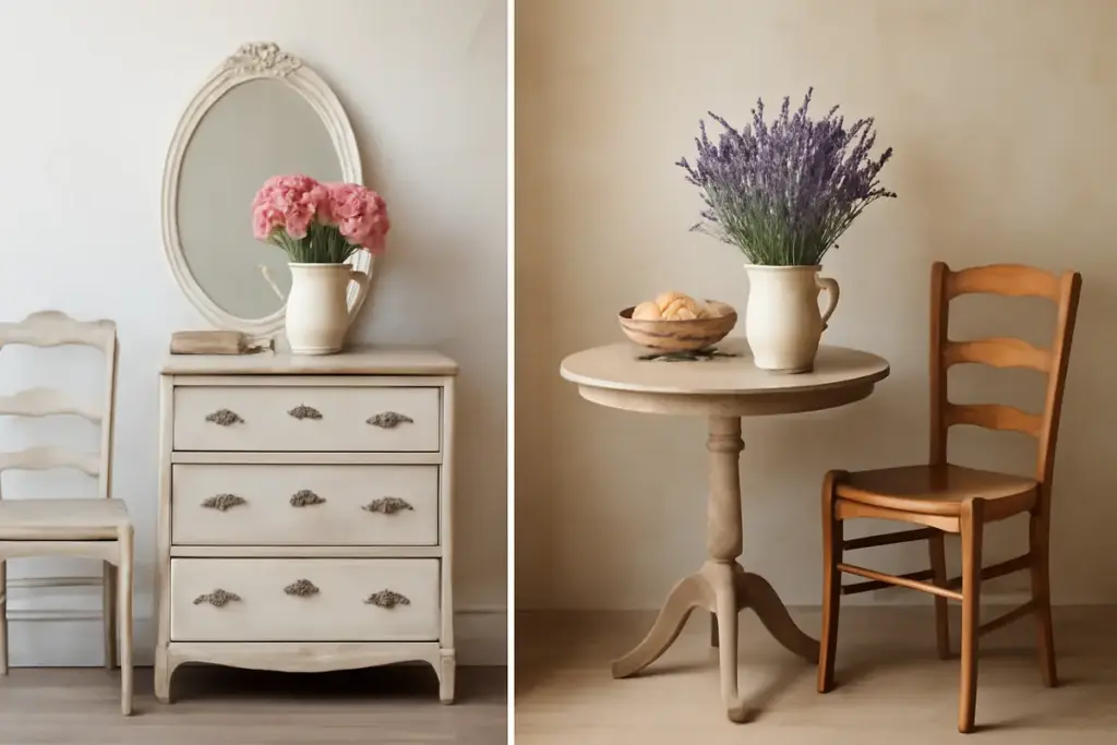 Che differenze ci sono tra shabby chic e provenzale? Scopri come non confondere gli stili più amati