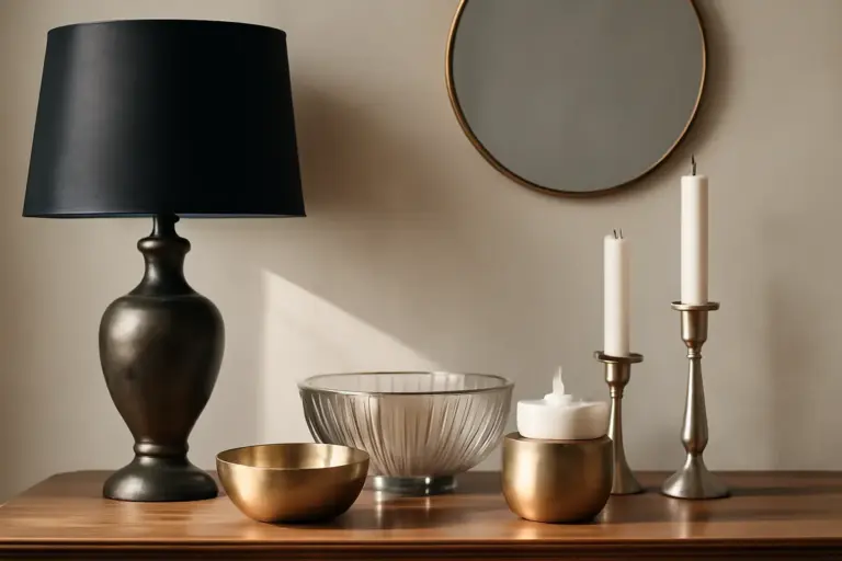 Come abbinare i metalli negli accessori d’arredo? La regola stilistica che dona armonia e personalità