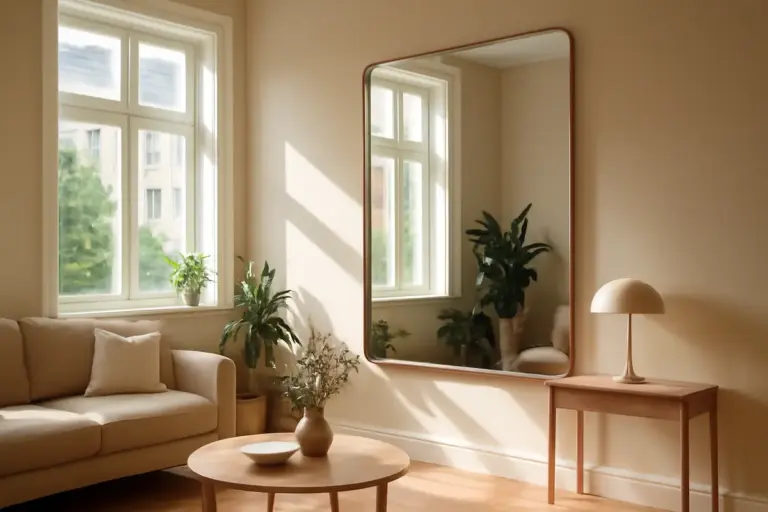 Specchi nell’arredamento: dove posizionarli per ottenere più luce naturale ed effetto ampiezza
