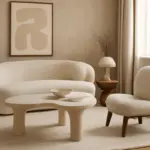 Forme organiche nell’arredo di tendenza: come donano movimento e carattere senza appesantire