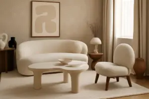 Forme organiche nell’arredo di tendenza: come donano movimento e carattere senza appesantire