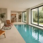 Casa da sogno con piscina interna: le regole fondamentali per arredare senza sbagliare