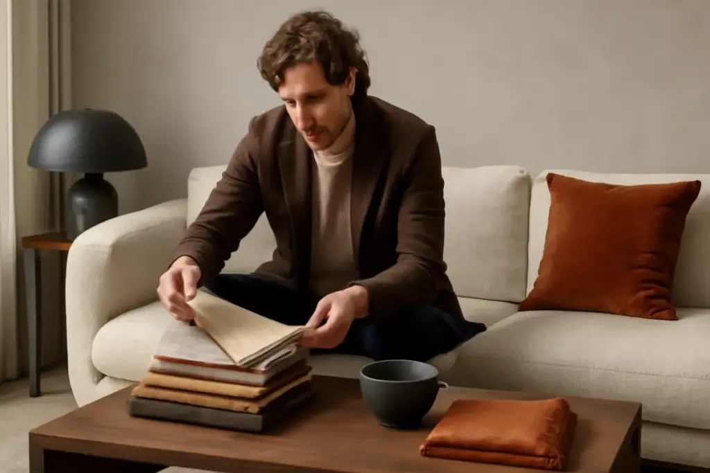Quali tessuti valorizzano davvero un salotto di design? I consigli degli esperti per non sbagliare scelta