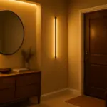 Illuminazione décor a LED nell’ingresso: il segreto per creare atmosfera e valorizzare i dettagli