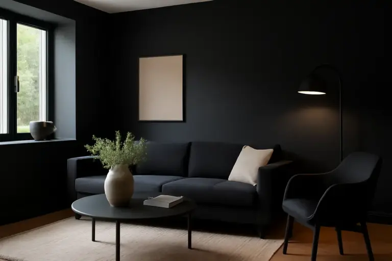 Uso del colore nero negli interni di tendenza: il trucco per sfruttarlo senza rendere gli ambienti cupi