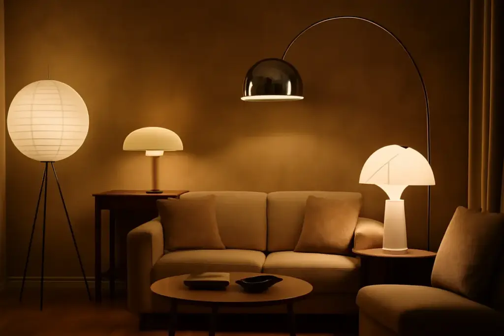 Illuminazione di design e tendenze attuali: lampade iconiche che cambiano completamente l’atmosfera