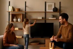 Mensole modulari per la zona giorno: il sistema flessibile che segue i cambiamenti della famiglia