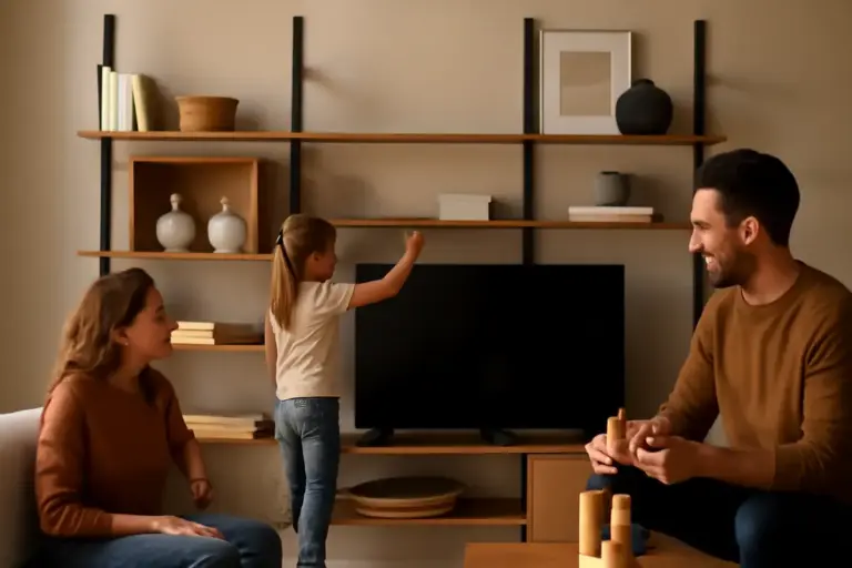 Mensole modulari per la zona giorno: il sistema flessibile che segue i cambiamenti della famiglia