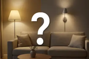 Lampade da terra o applique? Scopri quale illuminazione valorizza di più il tuo soggiorno