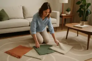 Come scegliere tappeti per il salotto? I dettagli che fanno subito la differenza