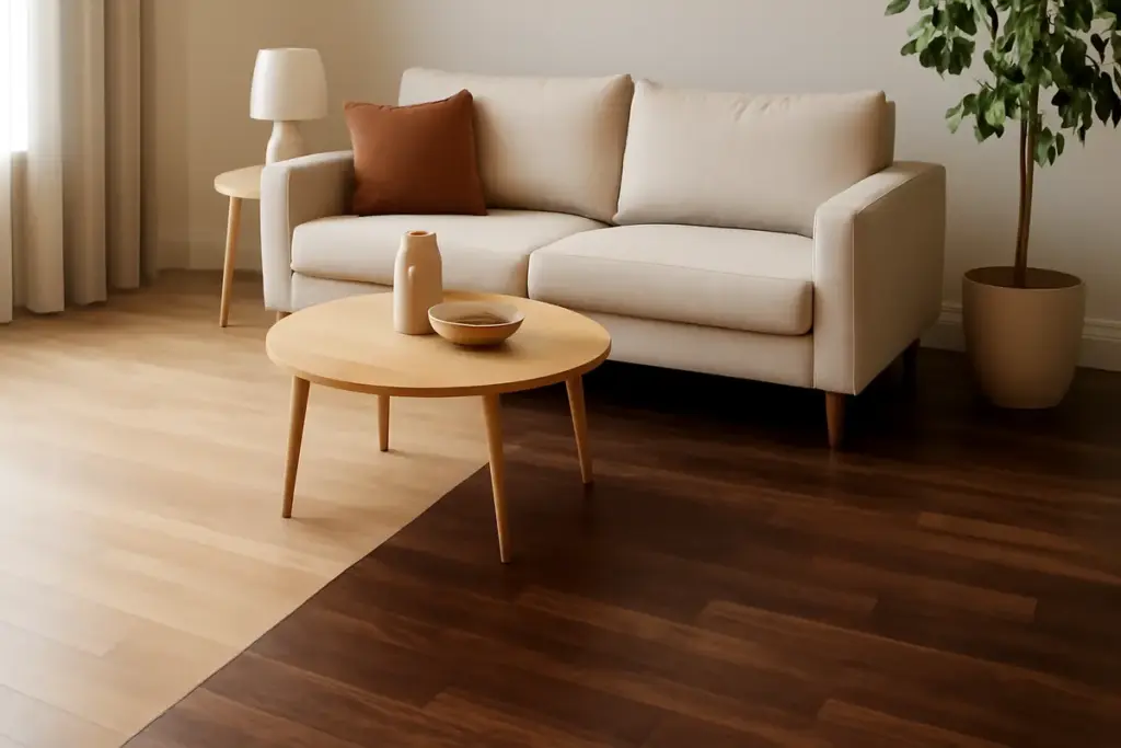 Parquet chiaro o scuro nella zona living? Il dettaglio cromatico che incide sulla percezione degli spazi