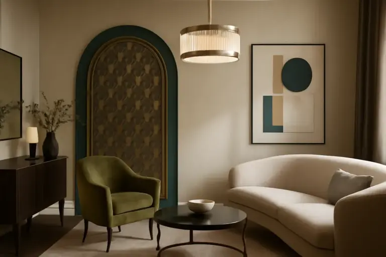 Stile art déco nell’interior design: come integrarlo con tocchi contemporanei evitando eccessi